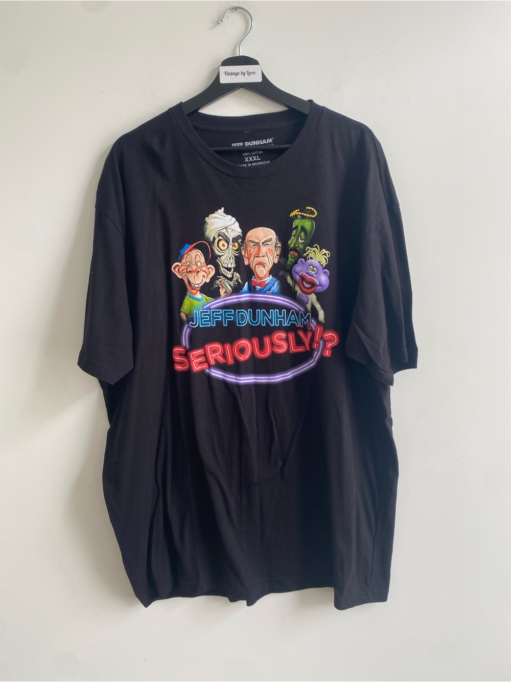Jeff Dunham 'Seriously!?' Graphic Tee - Black